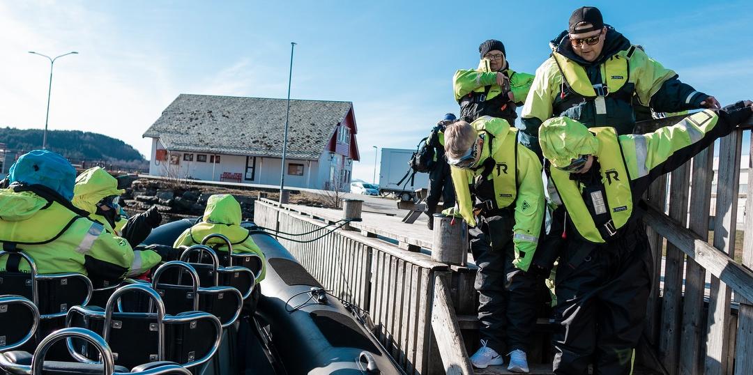 Bilde/illustrasjon for RIB tur til Norskehesten